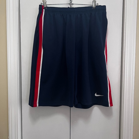Red, White & Blue Nike Athletic shorts - Picture 1 of 3
